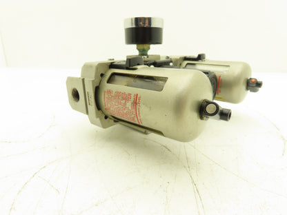 SMC AL30-N02-3Z Pneumatic Air Filter Regulator Lubricator Assembly
