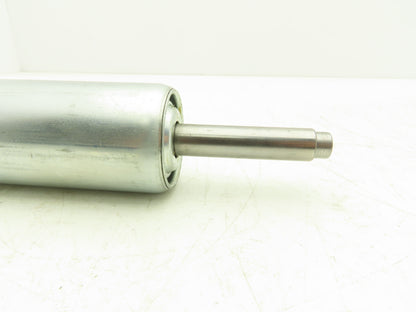 Rulmeca Sprocket Drive Steel Conveyor Roller 50mm Dia 245mm BF Ext Shaft