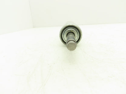 Rulmeca Sprocket Drive Steel Conveyor Roller 50mm Dia 245mm BF Ext Shaft
