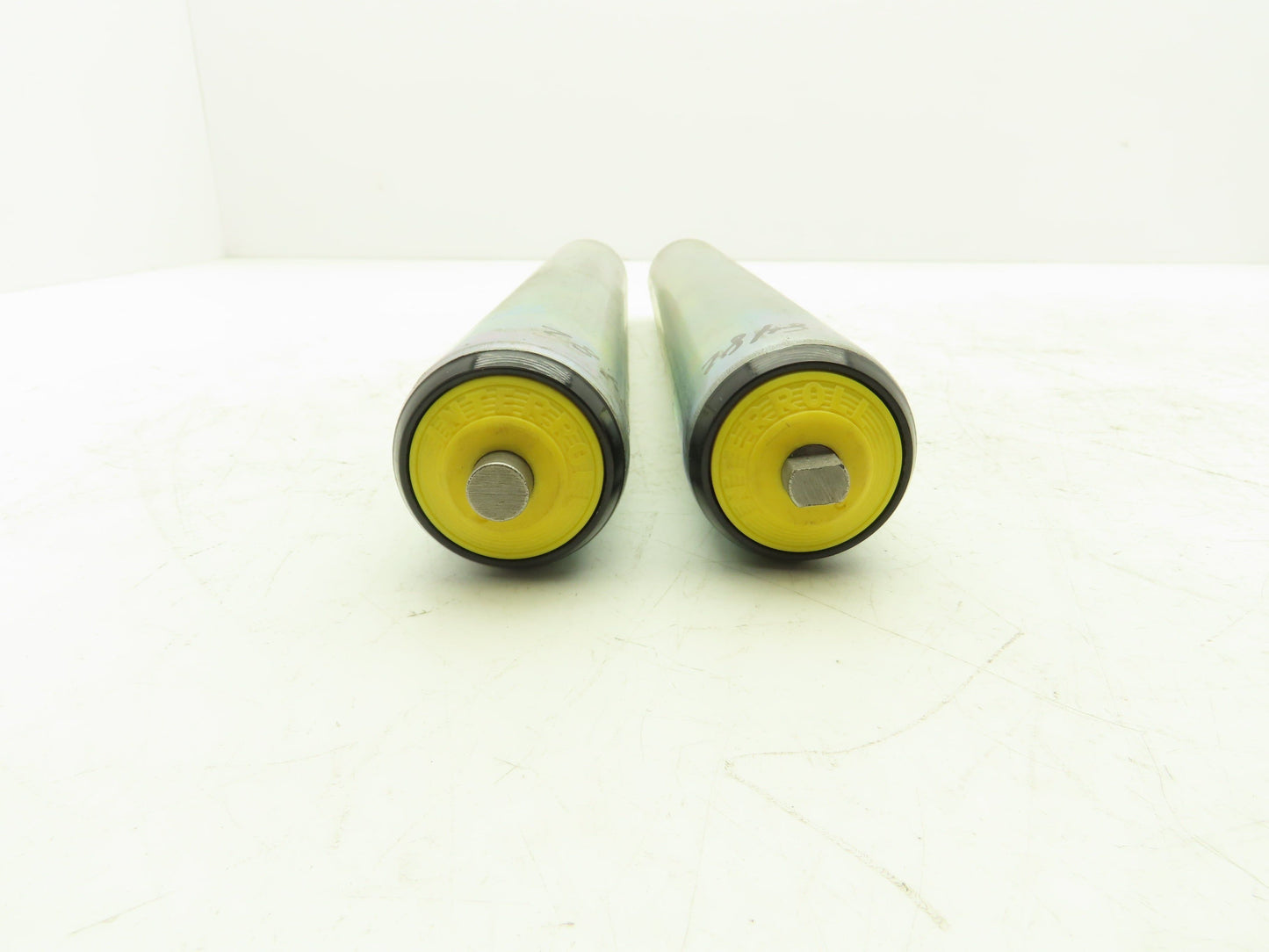 Interroll 1100 Gravity Conveyor Roller 50mm Dia 370mm BF Lot of 2