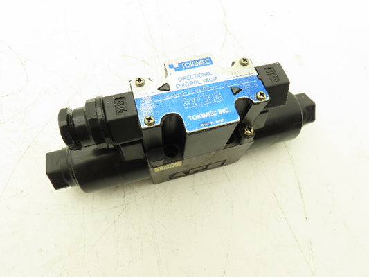 Tokimec Vickers DG4V-3-2C-M-P7-H-7-50 Hydraulic Directional Solenoid Valve 24V