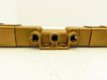 Versa VXX-4324-H-3BC-10-31-120V Pneumatic Solenoid Valve 4-Way 3-Pos 1/4"npt