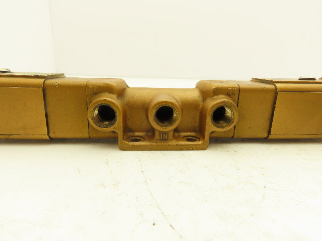 Versa VXX-4324-H-3BC-10-31-120V Pneumatic Solenoid Valve 4-Way 3-Pos 1/4"npt