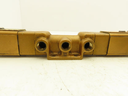 Versa VXX-4324-H-3BC-10-31-120V Pneumatic Solenoid Valve 4-Way 3-Pos 1/4"npt