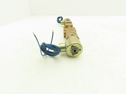 Versa VXX-4324-H-3BC-10-31-120V Pneumatic Solenoid Valve 4-Way 3-Pos 1/4"npt