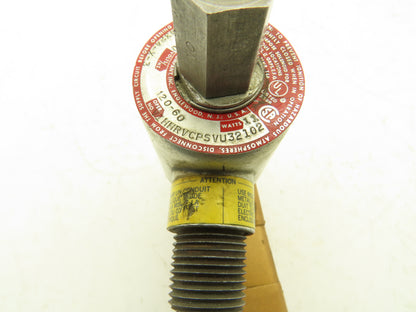 Versa VXX-4324-X-3 Pneumatic Directional Solenoid Valve 4-Way 3-Pos 1/4"npt 120V