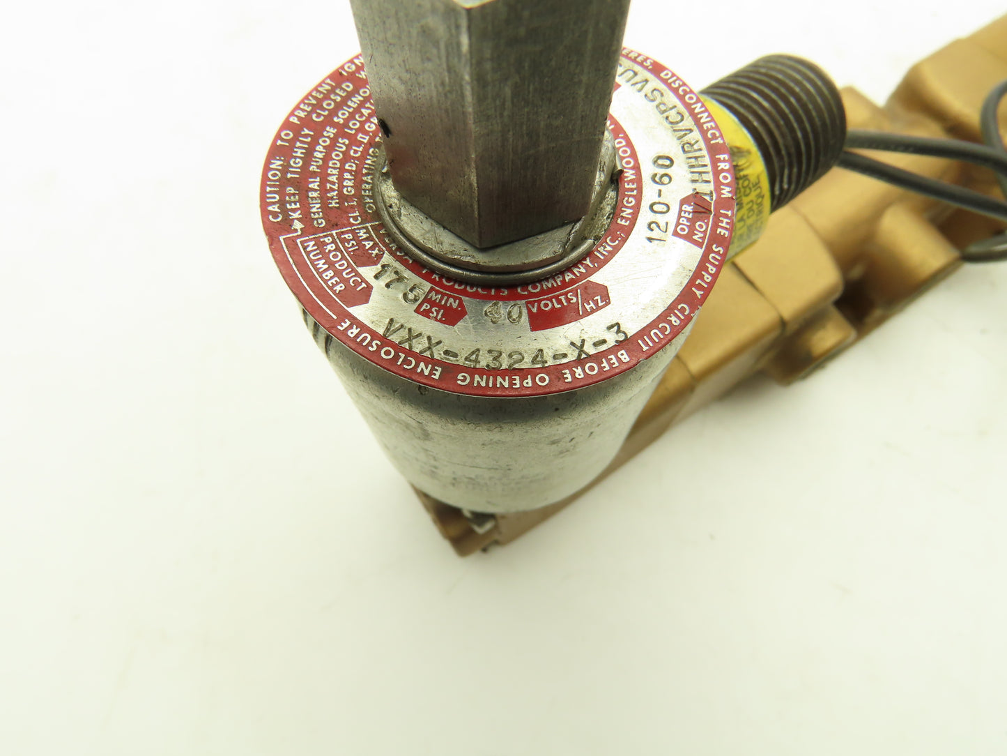 Versa VXX-4324-X-3 Pneumatic Directional Solenoid Valve 4-Way 3-Pos 1/4"npt 120V