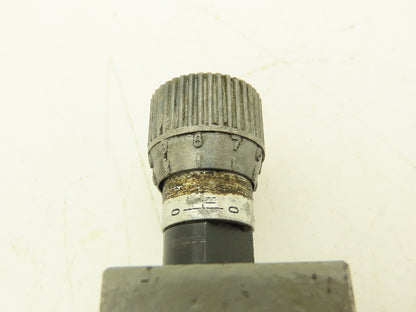 Toyooki Kogyo 9ES Hytegra Valve Manual Dual Flow Control