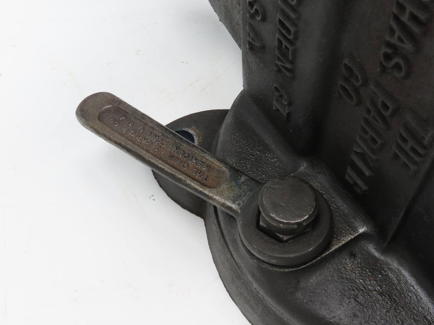 Charles Parker Model 976 Swiveling Bench Vise 6" Vtg Heavy Duty American Made