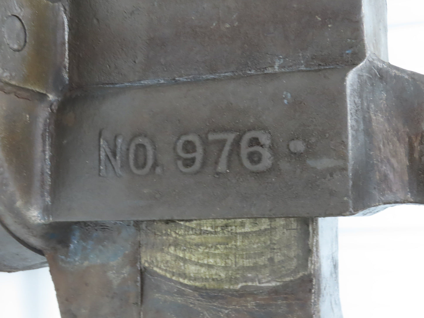 Charles Parker Model 976 Swiveling Bench Vise 6" Vtg Heavy Duty American Made