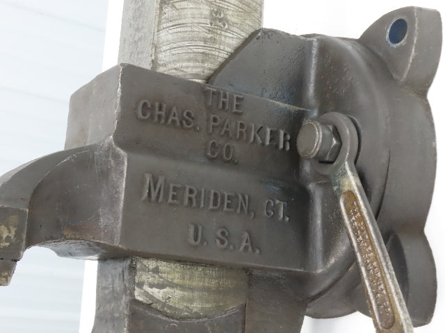 Charles Parker Model 976 Swiveling Bench Vise 6" Vtg Heavy Duty American Made