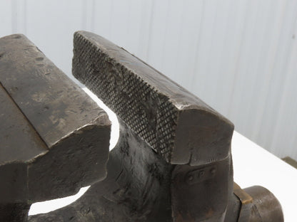 Charles Parker Model 976 Swiveling Bench Vise 6" Vtg Heavy Duty American Made