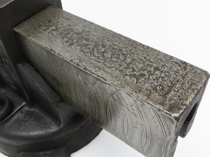 Charles Parker Model 976 Swiveling Bench Vise 6" Vtg Heavy Duty American Made