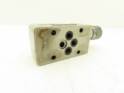 Toyooki Kogyo 99HS Hytegra Valve Manual Single Flow Control