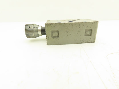 Toyooki Kogyo 99HS Hytegra Valve Manual Single Flow Control