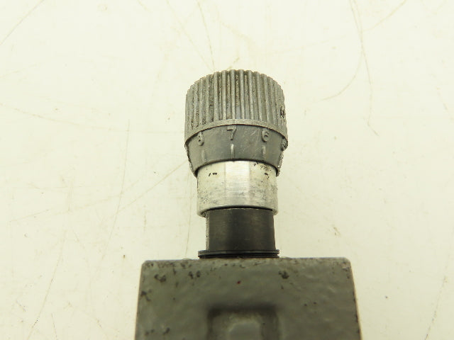 Toyooki Kogyo 99HS Hytegra Valve Manual Single Flow Control