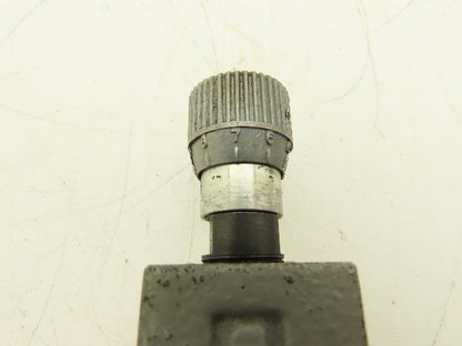 Toyooki Kogyo 99HS Hytegra Valve Manual Single Flow Control