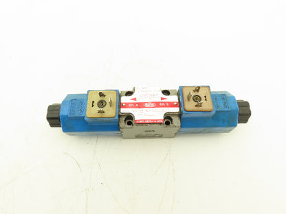Toyooki Kogyo HD-3W-BCA-025A-WDD2 Hydraulic Directional Solenoid Valve 24VDC