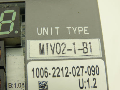 Okuma MIV02-1-B1 AC Servo Drive Module U:1.2 1006-2212
