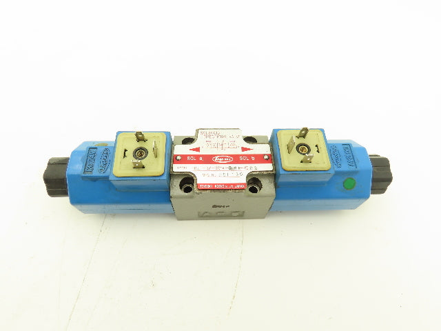 Toyooki Kogyo HD1-3W-BG1A-025A-WDD2 Hydraulic Directional Solenoid Valve 24VDC