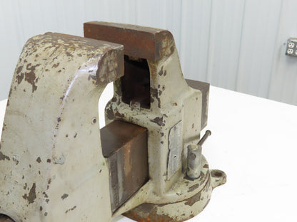 Armstrong Model 205-1 Swiveling Bench Vise 5" Vtg Heavy Duty American Made