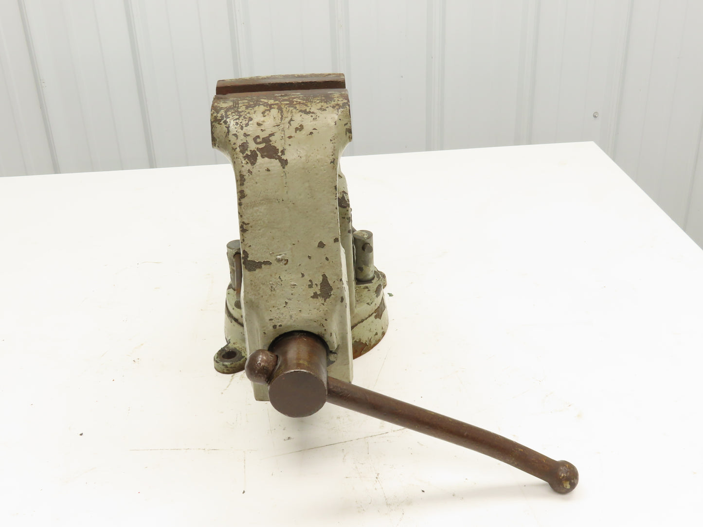 Armstrong Model 205-1 Swiveling Bench Vise 5" Vtg Heavy Duty American Made