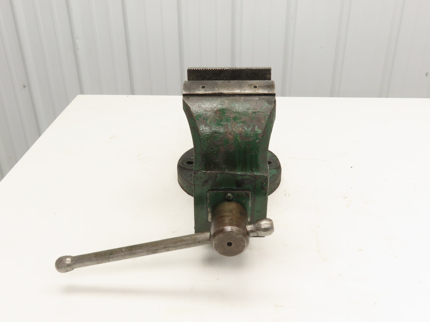 Parker Swiveling Bench Vise 6" Vtg Heavy Duty American Made