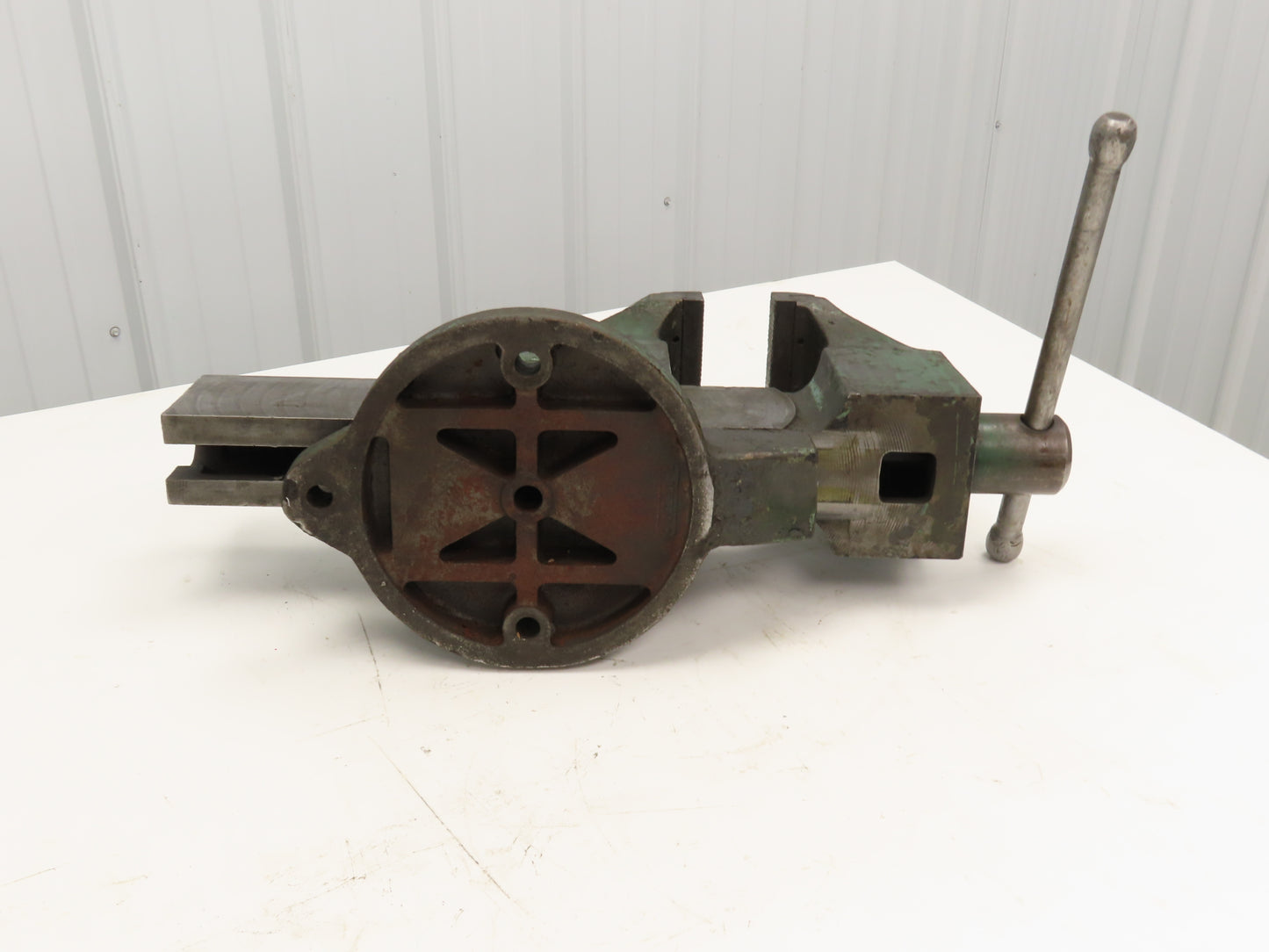 Parker Swiveling Bench Vise 6" Vtg Heavy Duty American Made
