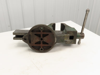 Parker Swiveling Bench Vise 6" Vtg Heavy Duty American Made