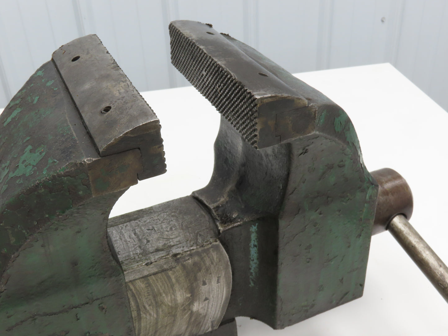 Parker Swiveling Bench Vise 6" Vtg Heavy Duty American Made