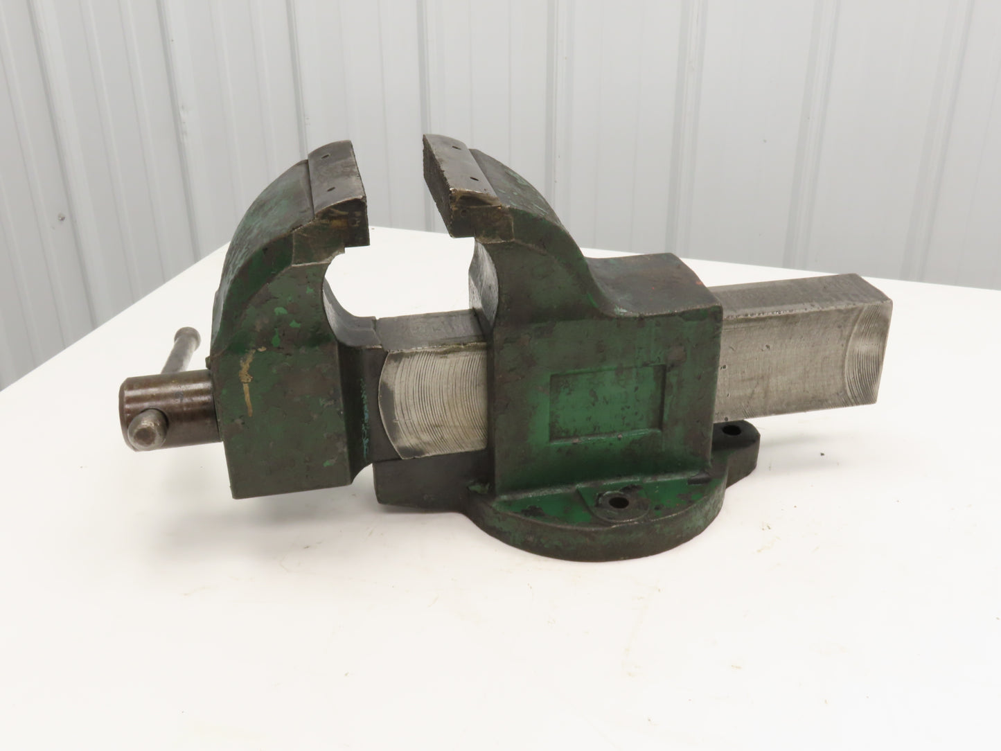 Parker Swiveling Bench Vise 6" Vtg Heavy Duty American Made