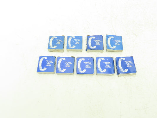 TCM 17-47-7SC Metric Oil Seal Nitrile Rubber Single Lip 17x47x7mm  Lot of 9
