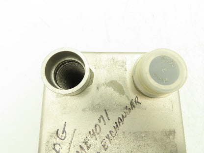 4-Solder Brazed Plate Heat Exchanger 56-Plate 232psi 13x4.75"