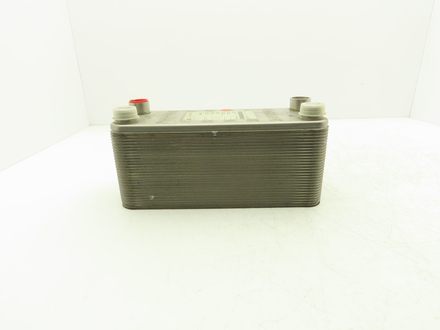 4-Solder Brazed Plate Heat Exchanger 56-Plate 232psi 13x4.75"