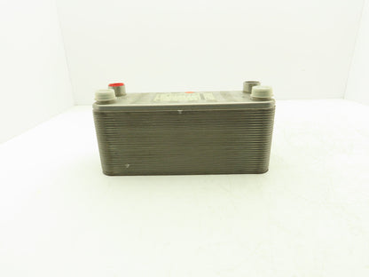 4-Solder Brazed Plate Heat Exchanger 56-Plate 232psi 13x4.75"