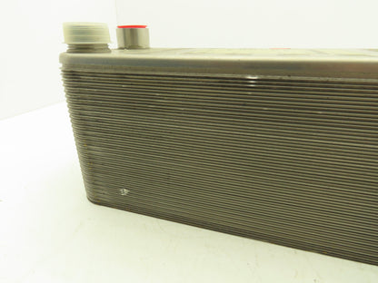 4-Solder Brazed Plate Heat Exchanger 56-Plate 232psi 13x4.75"