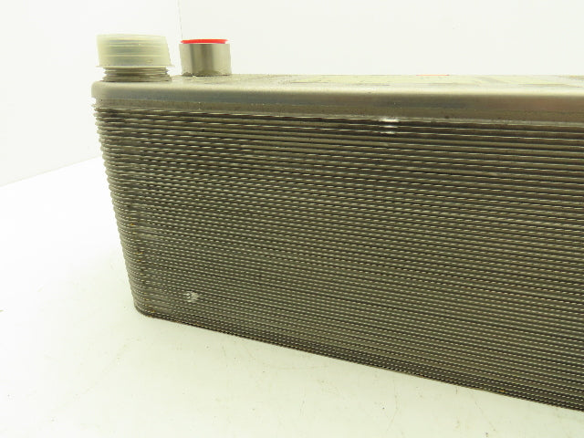 4-Solder Brazed Plate Heat Exchanger 56-Plate 232psi 13x4.75"