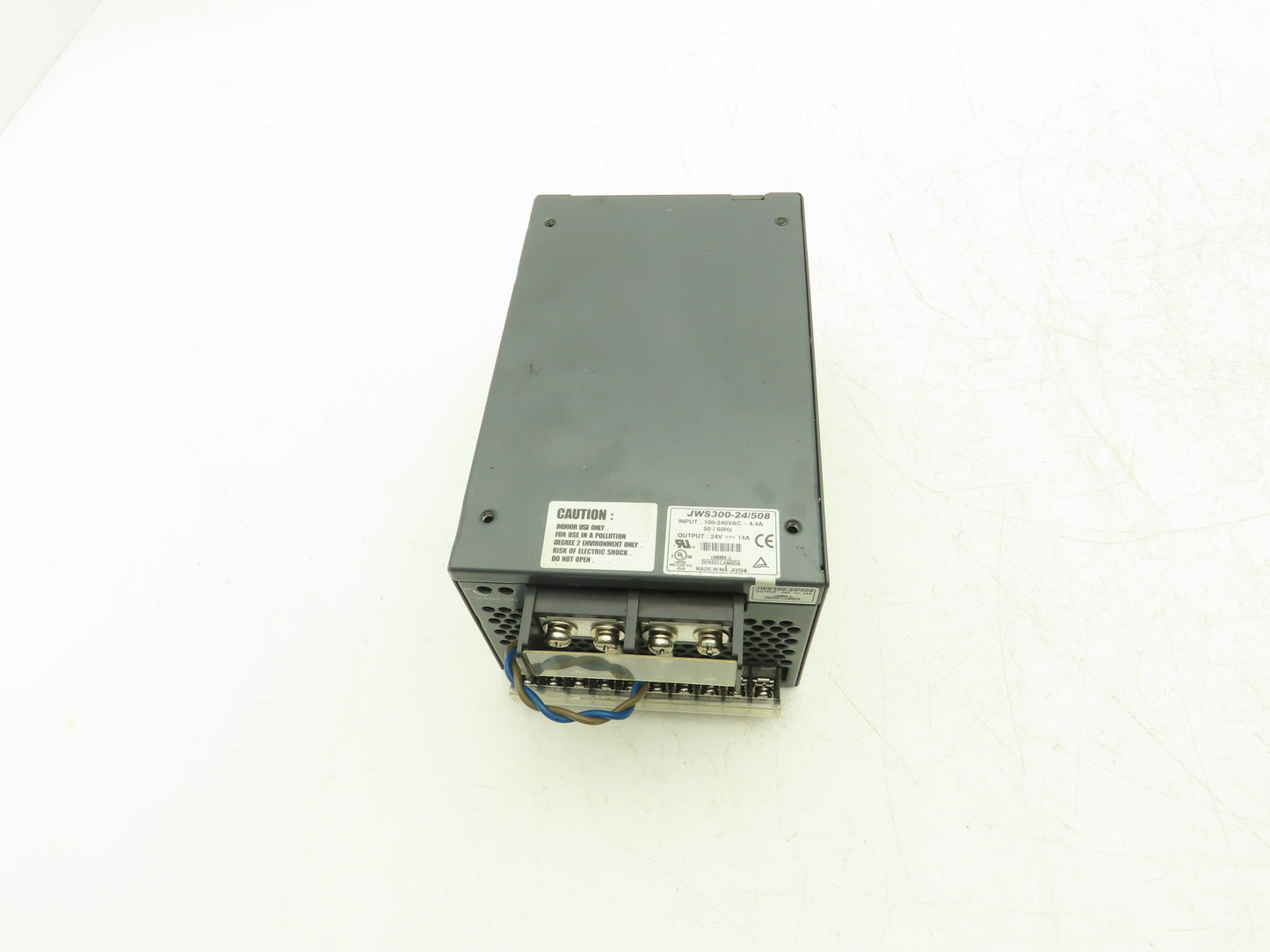 Lambda JWS300-24/508 Power Supply 24VDC 14A Output 100-240VAC 4A Input