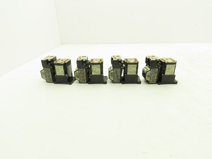 Fuji SJ-0G/UL Motor Starter W/Overload Relay 1PH 3HP 600VAC 120VAC Coil Lot Of 4