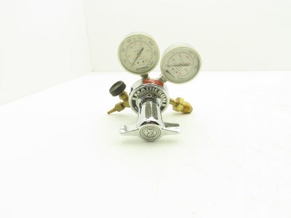 Matheson 1H-590 Gas Regulator Dual Gauge 2500 PSIG