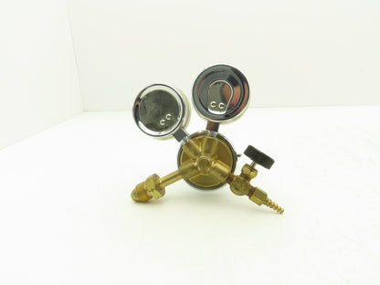Matheson 1H-590 Gas Regulator Dual Gauge 2500 PSIG
