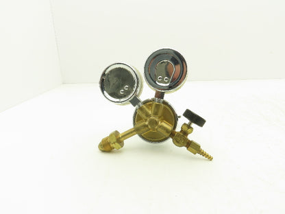 Matheson 1H-590 Gas Regulator Dual Gauge 2500 PSIG