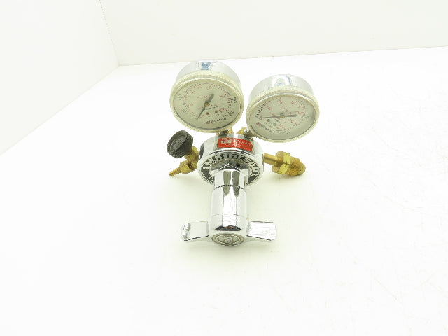 Matheson 1H-590 Gas Regulator Dual Gauge 2500 PSIG