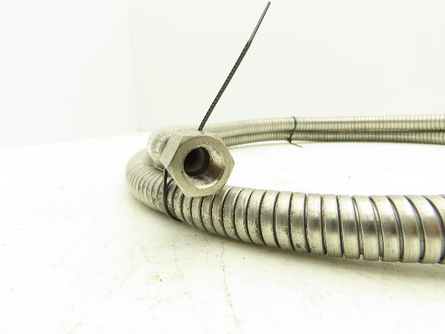 Western Enterprises Cryogenic Transfer Hose 72" 1/4"NPT