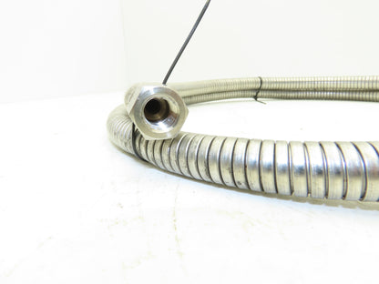 Western Enterprises Cryogenic Transfer Hose 72" 1/4"NPT