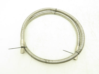 Western Enterprises Cryogenic Transfer Hose 72" 1/4"NPT