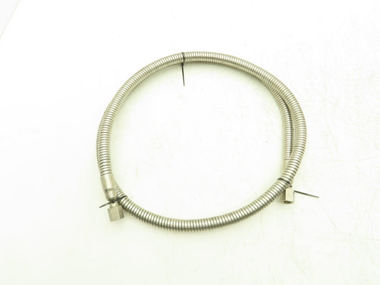 Western Enterprises Cryogenic Transfer Hose 72" 1/4"NPT