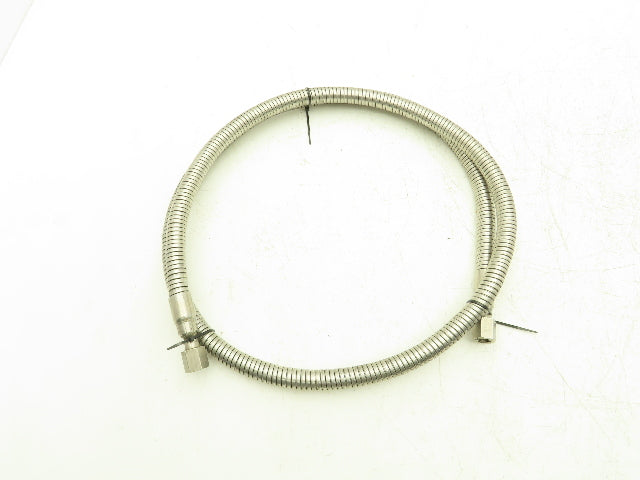 Western Enterprises Cryogenic Transfer Hose 72" 1/4"NPT