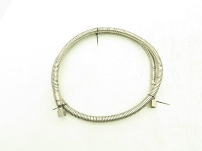 Western Enterprises Cryogenic Transfer Hose 72" 1/4"NPT