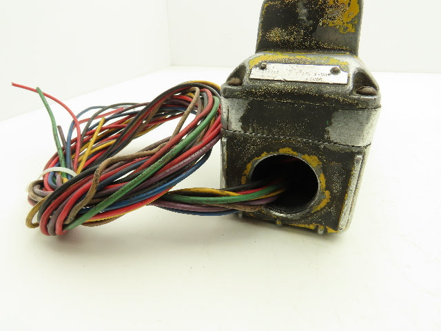 Square D Crane Hoist 6-Station Pushbutton Control Pendant Vintage